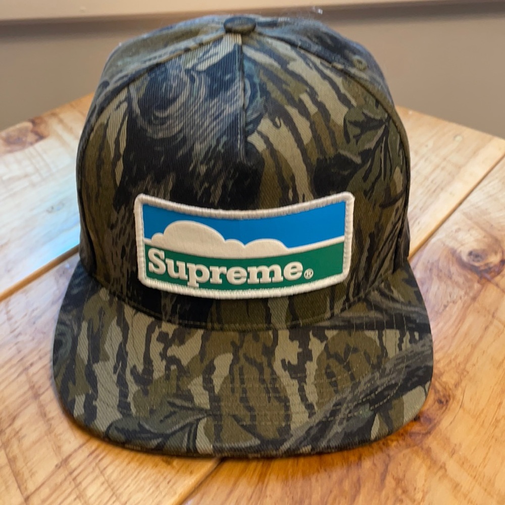 NWT Mossy Oak Camo Horizon Logo Supreme Hat